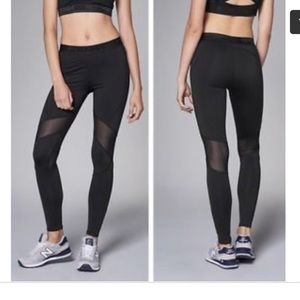 Abercrombie & Fitch black mesh leggings Sz XS